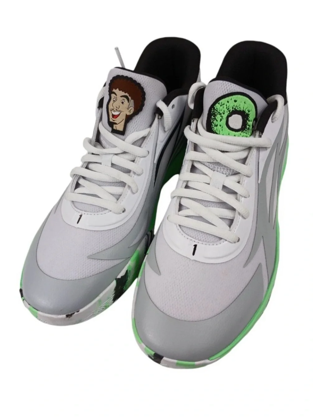 PUMA MB.02 Lo LaMel-O Lamelo Ball Elektro Green White